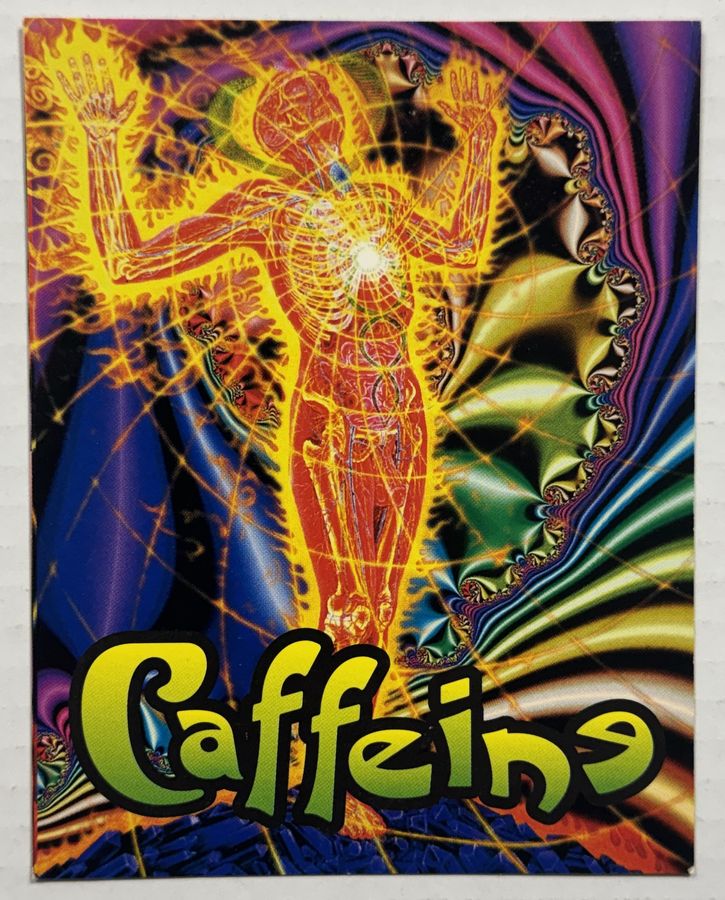 Caffeine — April '93 — flyer, April 2 – 30, 1993, Dix Hills, NY
