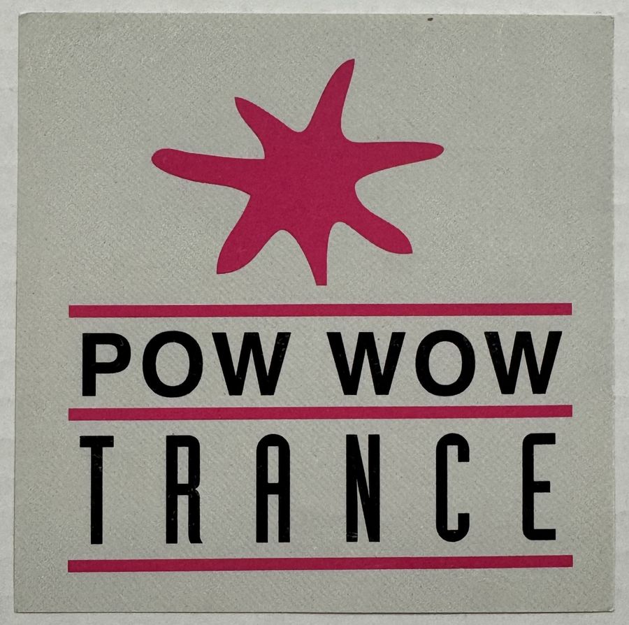 Pow Wow Trance at Hardcore to Heaven — flyer, July 21, 1993, New York, NY