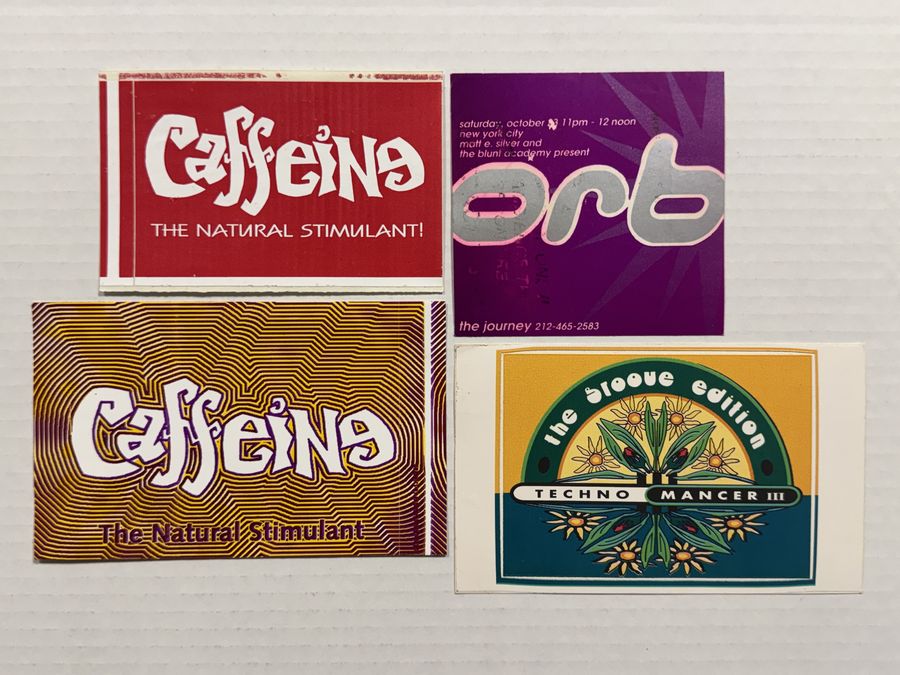 Stickers — flyer, c. 1993